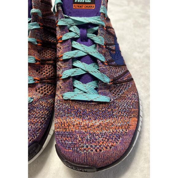 Nike Women’s Shoes Size 8.5 Flyknit Chukka Hyper Running Athletic Rare 2014 - Picture 3 of 9